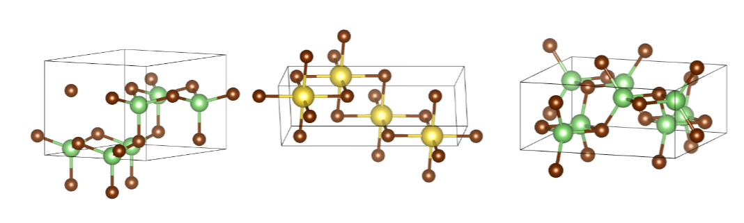 Stable crystal structures generated